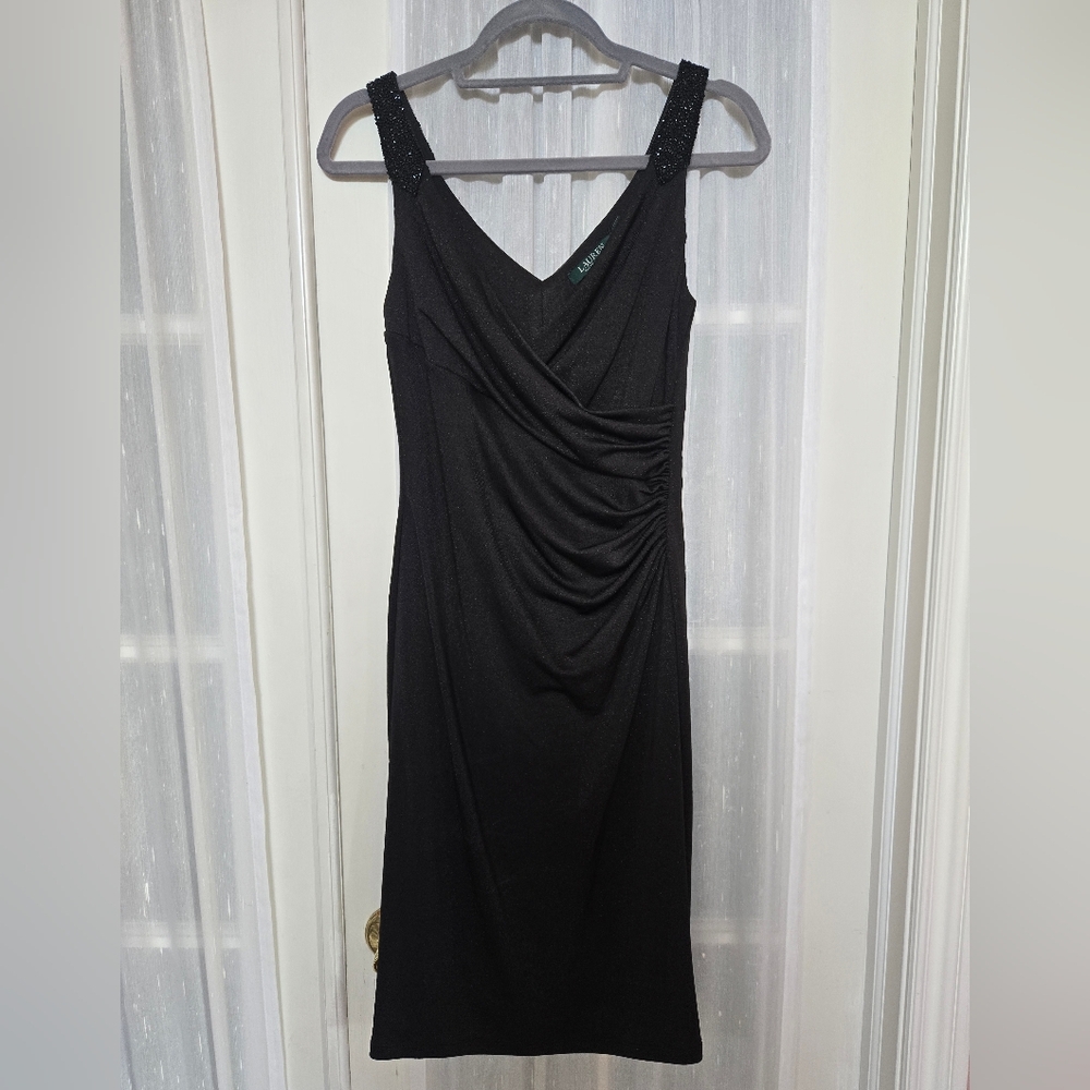Ralph Lauren Black Sleeveless Dress
